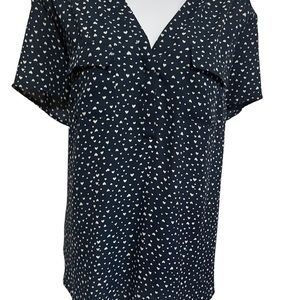 ❌SOLD❌ Torrid Navy Blouse Top - EUC Size 1X